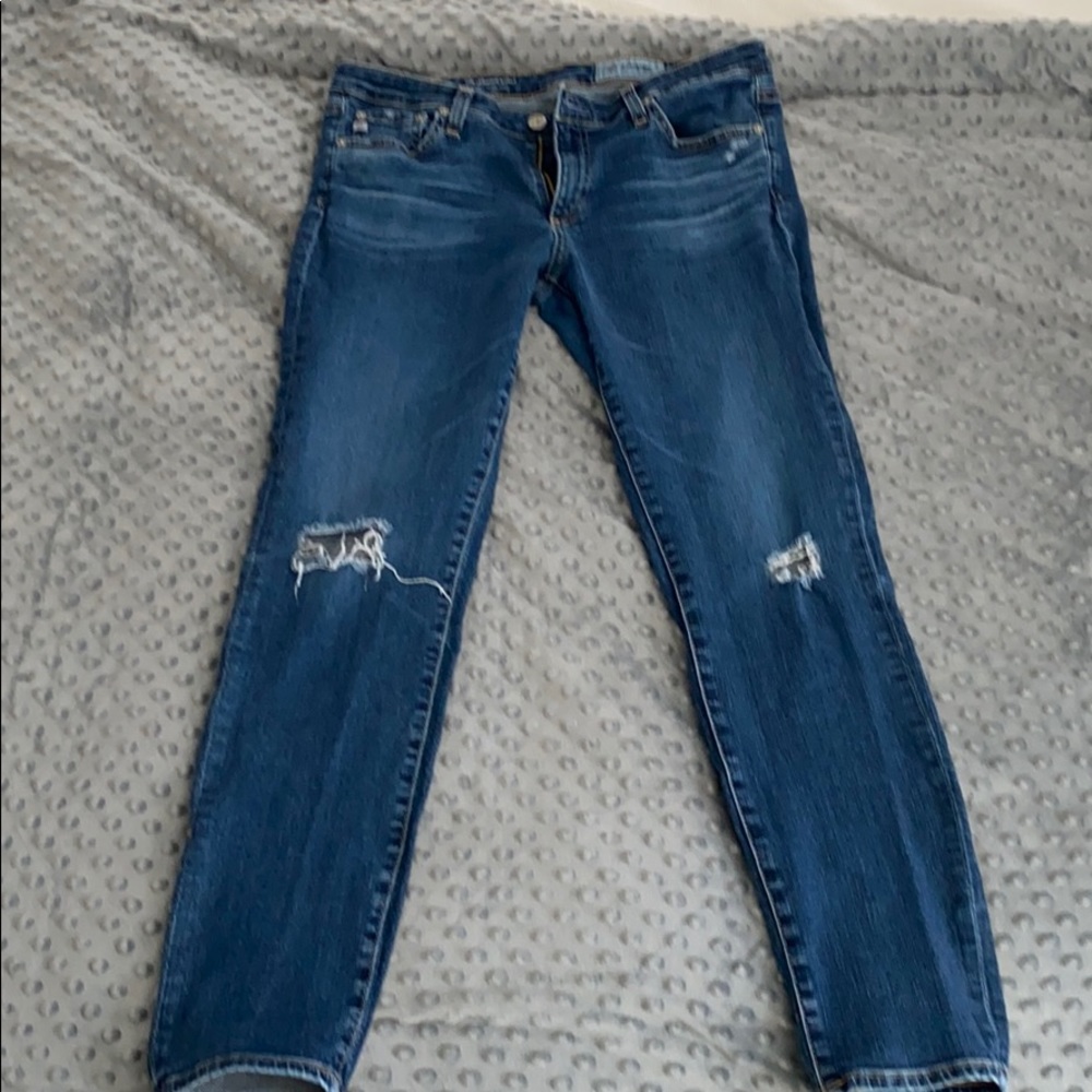 AG ankle skinny jeans